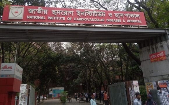 চিকিৎসক ও স্বাস্থ্যকর্মী ৩০ জন আক্রান্ত জাতীয় হৃদরোগ ইনস্টিটিউটে