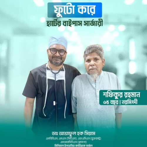 শফিকুর রহমান ৬৮ বছর ।
